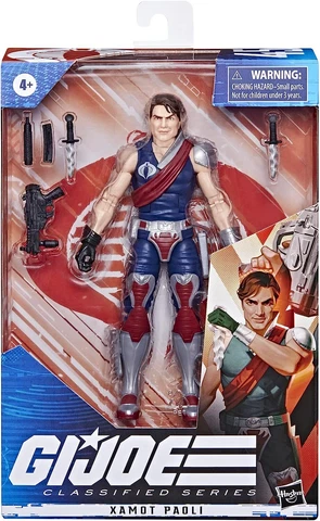 6" G.I. Joe Classified Series Xamot Paoli Action Figure Collectible Premium Toy Cover
