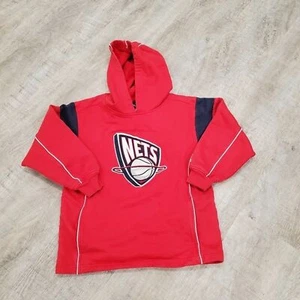 Adidas Red Nets Sweatshirt Size Small Kids - Picture 1 of 5