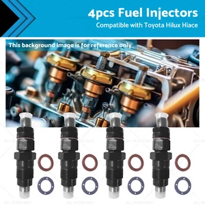 4x Diesel Fuel Injector Suitable For Toyota Hilux LN167R 3.0 5LE 23600-54210 - Picture 1 of 8