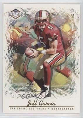 2001 Pacific Impressions Red Back /280 Jeff Garcia #121 - Image 1 of 2