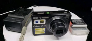 Sony Cyber-Shot DSC-W120 7.2MP Digitalkamera mit 3 Akkus & Ladegerät funktionstüchtig - Bild 1 von 5