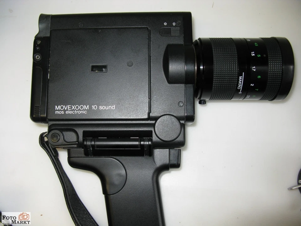 Agfa S-8 Filmkamera Movexoom 10 Zoom-Objektiv Variostar 1,8/6-60 mm lens Super-8 - Bild 1 von 4