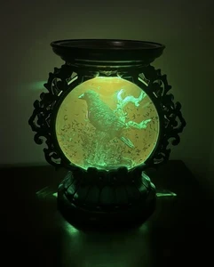 Bath & Body Works Halloween 2022 Rabenwirbel Kugel musikalischer Kerzenhalter - Bild 1 von 6