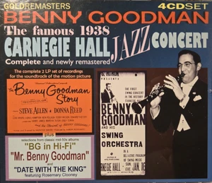 Benny Goodman : Famous Carnegie Hall Jazz Concert 1938 4 Disc & Booklet - Audio - Picture 1 of 2