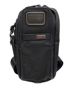 TUMI Bolso Cintura Bandolera Bolso Body Negro 02603585D3 De Japón - Imagen 1 de 24
