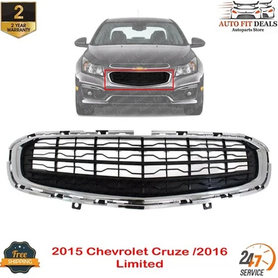 Rejilla inferior texturizada con moldura cromada para Chevrolet Cruze 2015/2016 Limited Foto 1 de 4