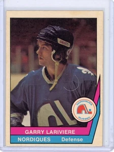 1977-78 O-PEE-CHEE GARRY LARIVIERE 26 QUEBEC NORDIQUES WHA AS SHOWN FLAT $1 SHIP - Bild 1 von 2