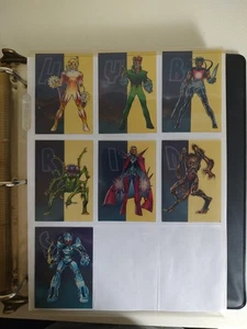 DEATHWATCH 2000 1993 CLASSIC COMPLETE HYBRID CELS INSERT CARD SET HC1 - HC7 - Picture 1 of 6