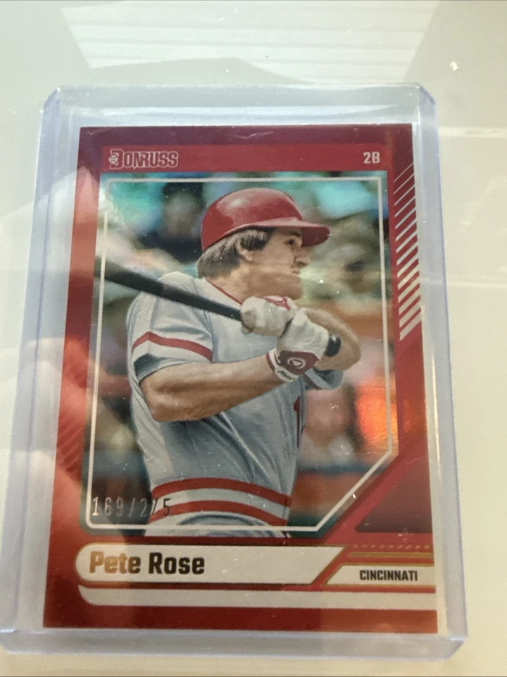 Panini Donruss 2024 - Pete Rose #64 rojo/275 Foto 1 de 1