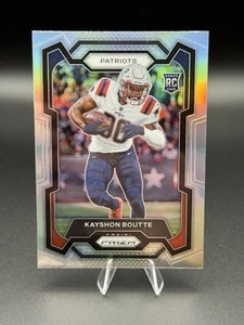 2023 Panini Prizm Kayshon Boutte Silver RC #370 PATRIOTS - Picture 1 of 2