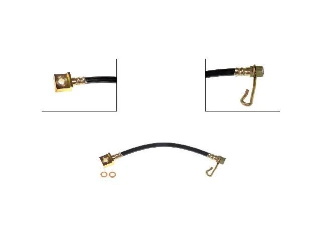 Manguera de freno trasera derecha para Ford E350 Econoline Club Wagon 1999-2000, 2002 YQ731KT Foto 1 de 1