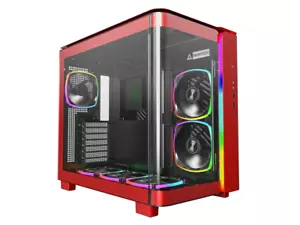 MONTECH, KING 95 PRO Dual-Chamber ATX Mid-Tower PC Gaming Case, High-Airflow, To - Picture 1 of 4