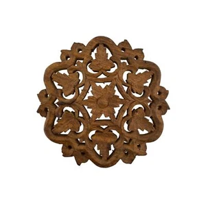Vintage Lovely Wooden Hand Carved Grape Vines - Picture 1 of 3