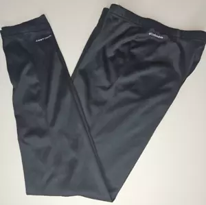 COLUMBIA YOUTH LARGE 14/16 BLACK OMNI HEAT LEGGINGS BASELAYER TIGHTS PREOWNED - Picture 1 of 10