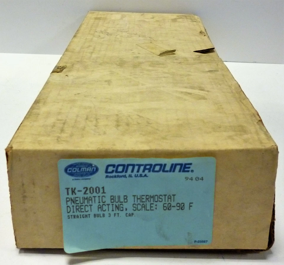 Barber Colman TK-2001 Pneumatic Temperature Controller - Image 1 of 4