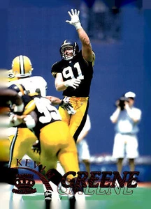 1996 Pacific Gridiron #94 Kevin Greene Red - Imagen 1 de 2