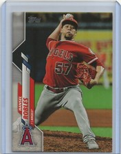 2020 Topps Series 1 HANSEL ROBLES Advanced Stats 169/300 Los Angeles ANGELS #339