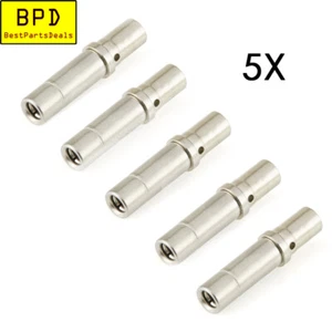 5X ATP/AHD Size 12 Nickel 14-12 AWG Female Socket Terminal AMPHENOL - Picture 1 of 5