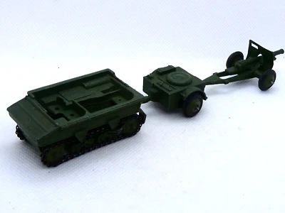 Dinky Toys 18 POUNDER FIELD GUN SET 162a Light Dragon Tractor 162b Trailer 162c - Image 1 of 4