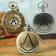 Taschenuhr von Assassin's Creed Credo des Assassinen Sprungdeckel Kettenuhr GOT