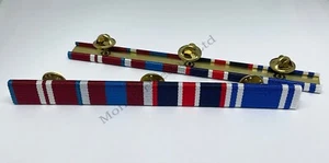 Diamond - Platinum Jubilee 2022 - Coronation 2023 Police LSGC Ribbon Bar Pin on - Bild 1 von 1