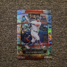 2022 Panini Select Baseball Card #36 Kyle Schwarber Boston Red Sox - Phillies 