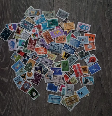 TURKEY COLLECTION OF 100 MNH PERFECT CONDITION ALL DIFFERENT STAMPS Cover