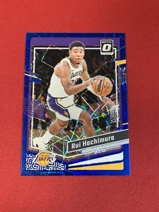Óptica Panini Donruss 2023-24 - Blue Velocity Prizm #162 Rui Hachimura - Imagen 1 de 2