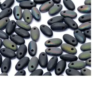 Rizo, Jet Amesit Mate, 2,5x6mm, 7g (app 98-100 cuentas) (rz53) - Imagen 1 de 1