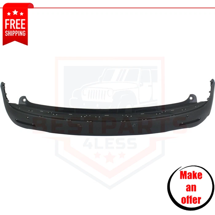 New Bumper Cover REPG760106 rear textured for 2007-2012 GMC Acadia Foto 1 de 4