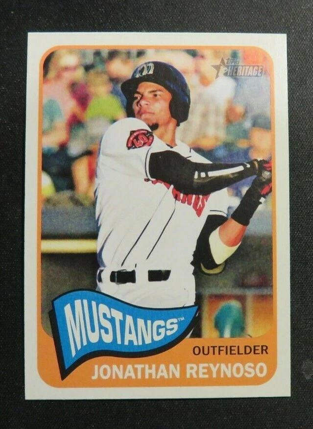 2014 Topps Heritage Minors, Billings Mustangs - JONATHAN REYNOSO - Dominican Rep - Image 1 of 1