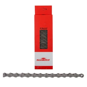 SUNRACE CHAIN SUNRACE CNM94 9s GY 116L w/QR - Picture 1 of 1