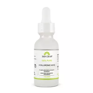 Suero de ácido hialurónico 100 % puro Skin Deva - antienvejecimiento, antiarrugas, 1 oz - Imagen 1 de 7