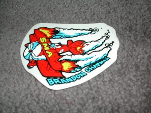 NATAS Santa Monica Airlines SMA Brandon Chapman Skateboard Sticker Red Baron - Bild 1 von 1