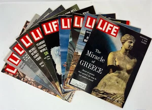 LIFE Magazines Lot of 10 January-March, 1963 Mythology Vietnam Hitchcock Castro - Picture 1 of 13