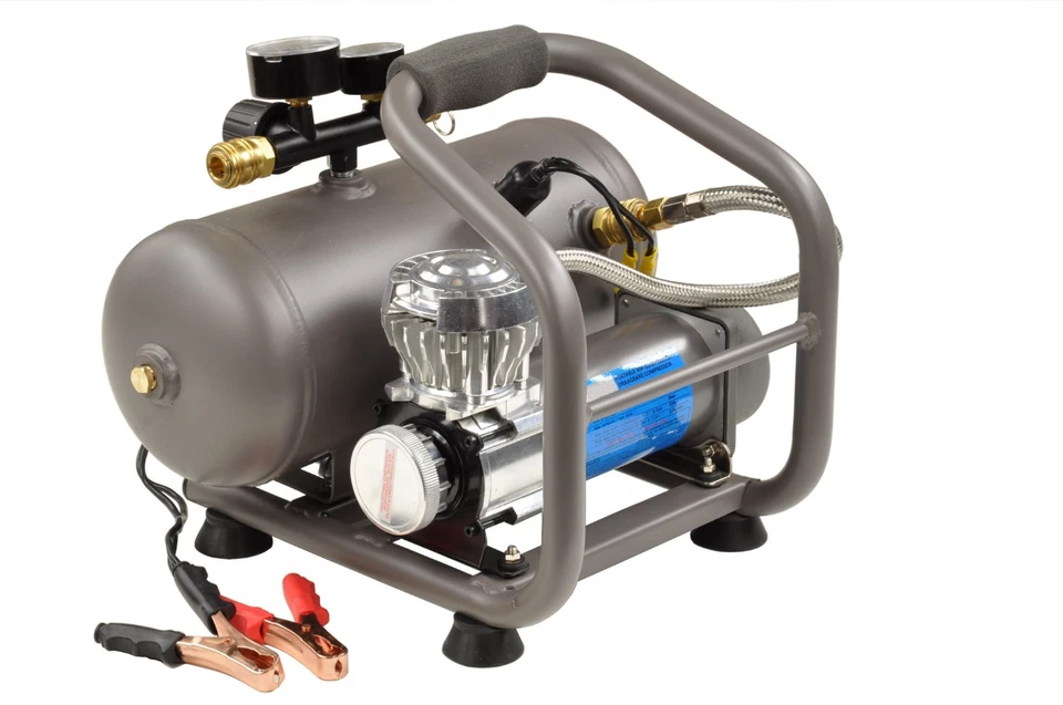 12V Compressor Dispensing: 60L/min Air Compressor Compressed Air with 5L Boiler 00979 - Image 1 of 1