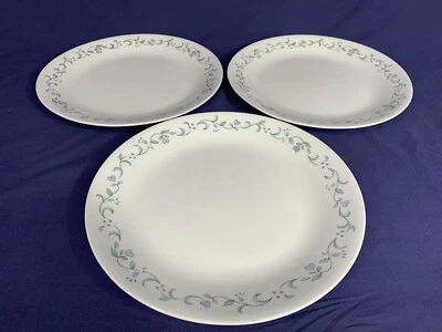 Juego de 3 ~ CORELLE ~ CASA DE CAMPO ~ Platos de cena de 10-1/4" con FLORES DE LAVANDA Foto 1 de 4
