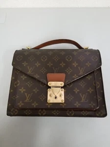 Usado LOUIS VUITTON Monograma Montsouris Segundo Bolso sin asas Bolso de mano 22245 - Imagen 1 de 22