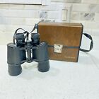 Vintage Bushnell Sportview 10x50 Binoculars Black With Case