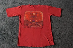 VINTAGE GRAND CANYON SOUTHWEST NATIVE TRIBAL ART T-SHIRT U.S.A. 100% COTTON M - Bild 1 von 3
