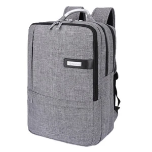 Damen Herren Rucksack 15,6 Zoll Laptoptaschen Teenager Schultasche grau schwarz lila - Bild 1 von 12