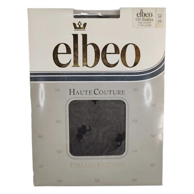 Elbeo Strumpfhose Rumba Gr. 2/II / 42 Art. 010 schwarz 3800 Vintage NEU & OVP - Bild 1 von 4