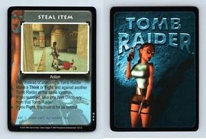 Steal Item #066 Tomb Raider 1999 Premier Common CCG Card - Picture 1 of 1