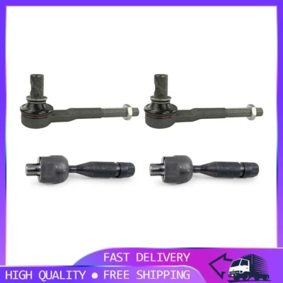 4x Front Inner Front Outer Steering Tie Rod End Mevotech fits Audi A4 2005-2008 - Imagem 1 de 4