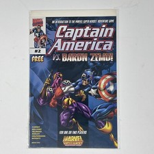 Captain America vs. Baron Zemo 2 Free Comic High Grade Marvel