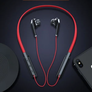 Bluetooth 5.0 Earphone Neckband Stereo Sport Earbuds Magnetic Headsets With Mic - Picture 1 of 11
