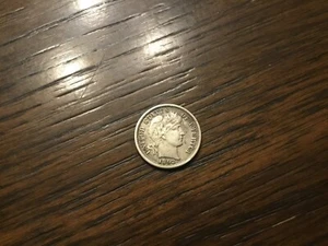 1892 S Barber Dime - Picture 1 of 4
