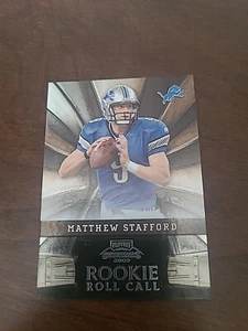 Nice 2009 Playoff Contenders Matthew Stafford Rookie Roll Call - Picture 1 of 2