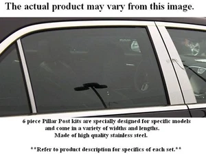 Para Hyundai Tucson 2005-2009 6 piezas moldura de poste de pilar de acero inoxidable. SUV de 4 puertas - Imagen 1 de 1