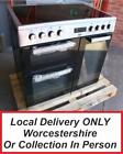 Beko KDVC90X Stainless Steel Electric Range Cooker Double Oven +Grill 5 Hobs PEC